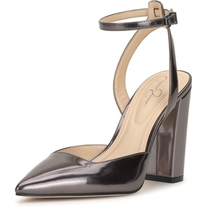 image:imageJessica Simpson Womens Nazela Pointed Toe PumpsPewter