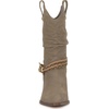 image:imageJessica Simpson Womens Hanie Western Slouch BootiesLight Grey Suede