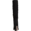 image:imageJessica Simpson Womens Minerva Knee High Wide Calf Slouch BootsBlack Microsuede Wide Calf