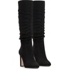 image:imageJessica Simpson Womens Minerva Knee High Wide Calf Slouch BootsBlack Microsuede Wide Calf