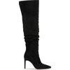 image:imageJessica Simpson Womens Olyra Over The Knee Slouch BootsBlack Stretch Microsuede