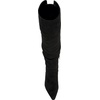 image:imageJessica Simpson Womens Olyra Over The Knee Slouch BootsBlack Stretch Microsuede