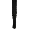 image:imageJessica Simpson Womens Olyra Over The Knee Slouch BootsBlack Stretch Microsuede