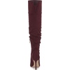 image:imageJessica Simpson Womens Olyra Over The Knee Slouch BootsCherry Mahogany Stretch Microsuede