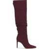 image:imageJessica Simpson Womens Olyra Over The Knee Slouch BootsCherry Mahogany Stretch Microsuede