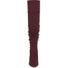 image:imageJessica Simpson Womens Olyra Over The Knee Slouch BootsCherry Mahogany Stretch Microsuede