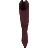 image:imageJessica Simpson Womens Olyra Over The Knee Slouch BootsCherry Mahogany Stretch Microsuede