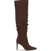 image:imageJessica Simpson Womens Olyra Over The Knee Slouch BootsWalnut Stretch Microsuede