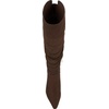 image:imageJessica Simpson Womens Olyra Over The Knee Slouch BootsWalnut Stretch Microsuede