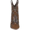 image:imageJessica Simpson Womens Palieve Pointed Toe Western BootiesLight Hickory Suede