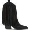 image:imageJessica Simpson Womens Paredisa Embellished Fringe Western BootiesBlack