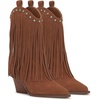 image:imageJessica Simpson Womens Paredisa Embellished Fringe Western BootiesCaramel