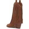 image:imageJessica Simpson Womens Paredisa Embellished Fringe Western BootiesCaramel