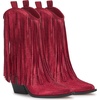 image:imageJessica Simpson Womens Paredisa Embellished Fringe Western BootiesRed Muse Shimmer Sand