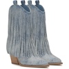 image:imageJessica Simpson Womens Paredisa Embellished Fringe Western BootiesRugged Blue