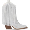 image:imageJessica Simpson Womens Paredisa Embellished Fringe Western BootiesWhite