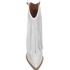 image:imageJessica Simpson Womens Paredisa Embellished Fringe Western BootiesWhite