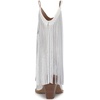 image:imageJessica Simpson Womens Paredisa Embellished Fringe Western BootiesWhite